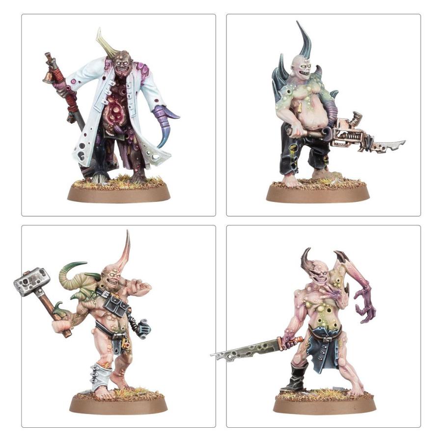 ウォーハンマー 40k デスガード バトルフォース：穢らわしき感染群