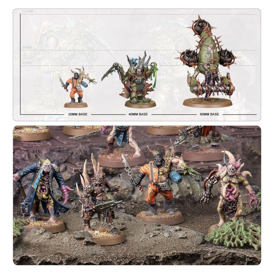 ウォーハンマー 40k デスガード バトルフォース：穢らわしき感染群