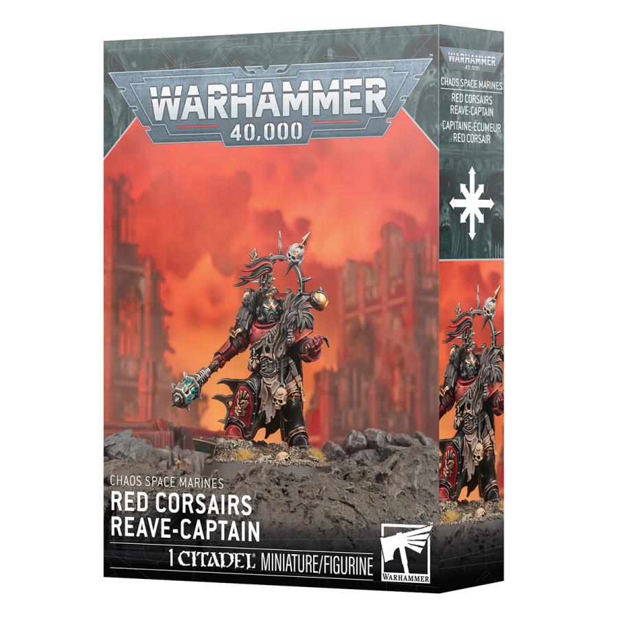 ウォーハンマー 40k ケイオス・スペースマリーン レッドコルセア・リーヴキャプテン WARHAMMER 40,000 CHAOS SPACE MARINES RED CORSAIRS REAVER-CAPTAIN 43-111 | ブランド登録なし | 02