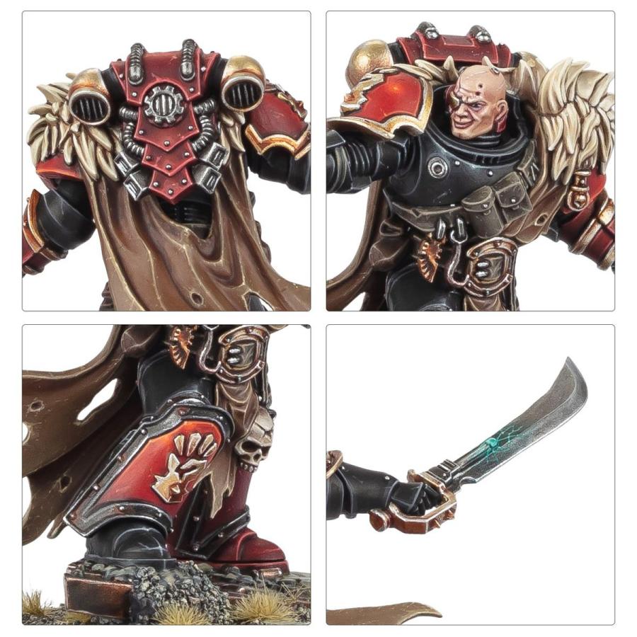 ウォーハンマー 40k ケイオス・スペースマリーン レッドコルセア・リーヴキャプテン WARHAMMER 40,000 CHAOS SPACE MARINES RED CORSAIRS REAVER-CAPTAIN 43-111 | ブランド登録なし | 07