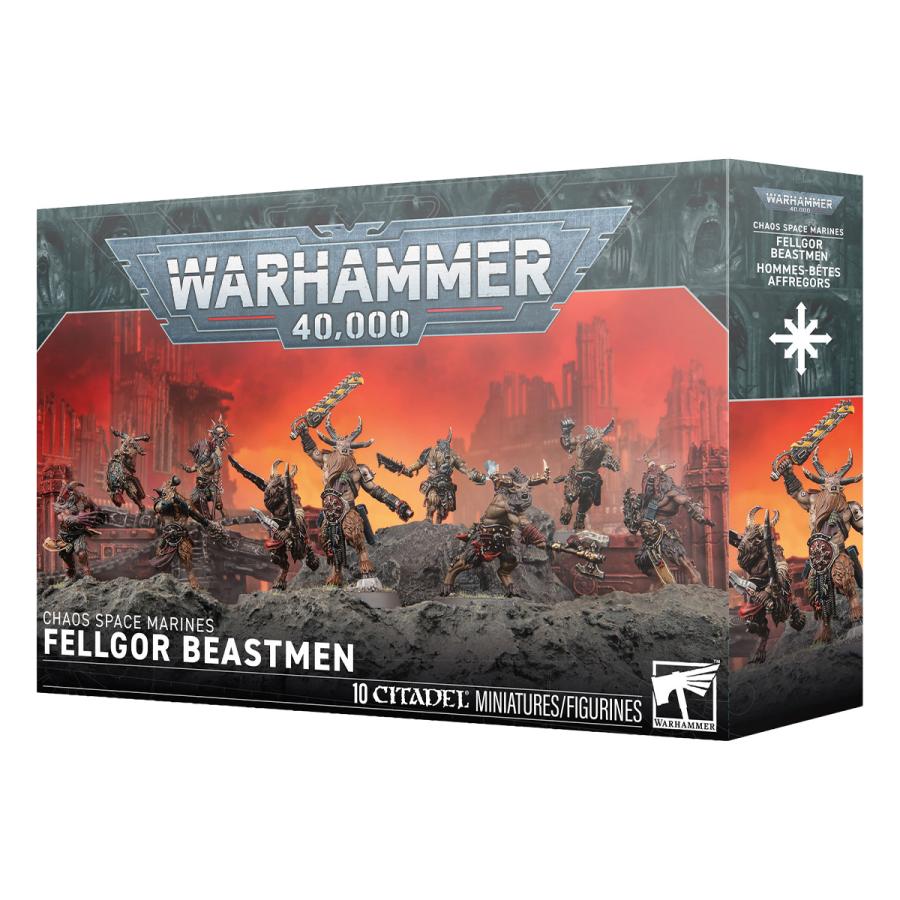 ウォーハンマー 40000 ケイオス・スペースマリーン：フェルゴウル・ビーストマン WARHAMMER 40k CHAOS SPACE MARINES：FELGOR BEASTMEN 43-67 | ブランド登録なし | 03