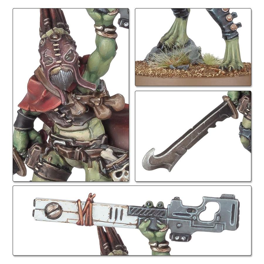 ウォーハンマー 40000 タウ・エンパイア：クルート・ファーストーカー WARHAMMER TAU EMPIRE：KROOT FARSTALKERS 56-67 | ブランド登録なし | 09