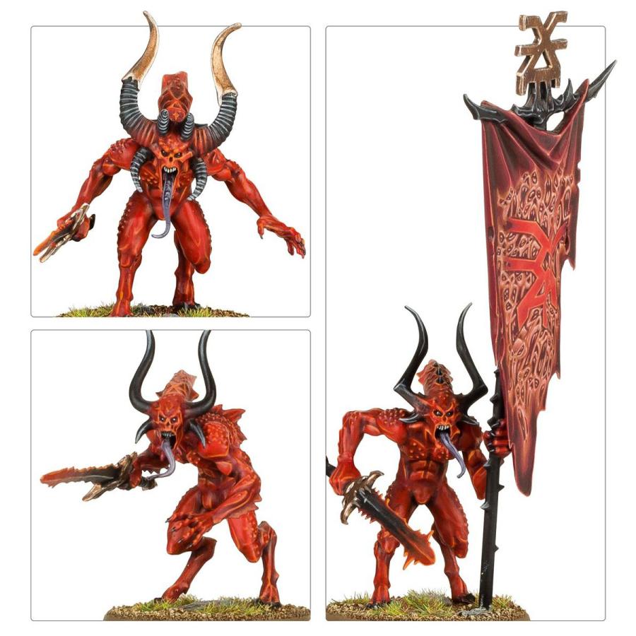 ウォーハンマー 40k ワールドイーター バトルフォース：コーン神の悪魔群団 WARHAMMER 40,000 WORLD EATERS BATTLEFORCE：KHORNE DAEMONKIN 67-07 | ブランド登録なし | 13