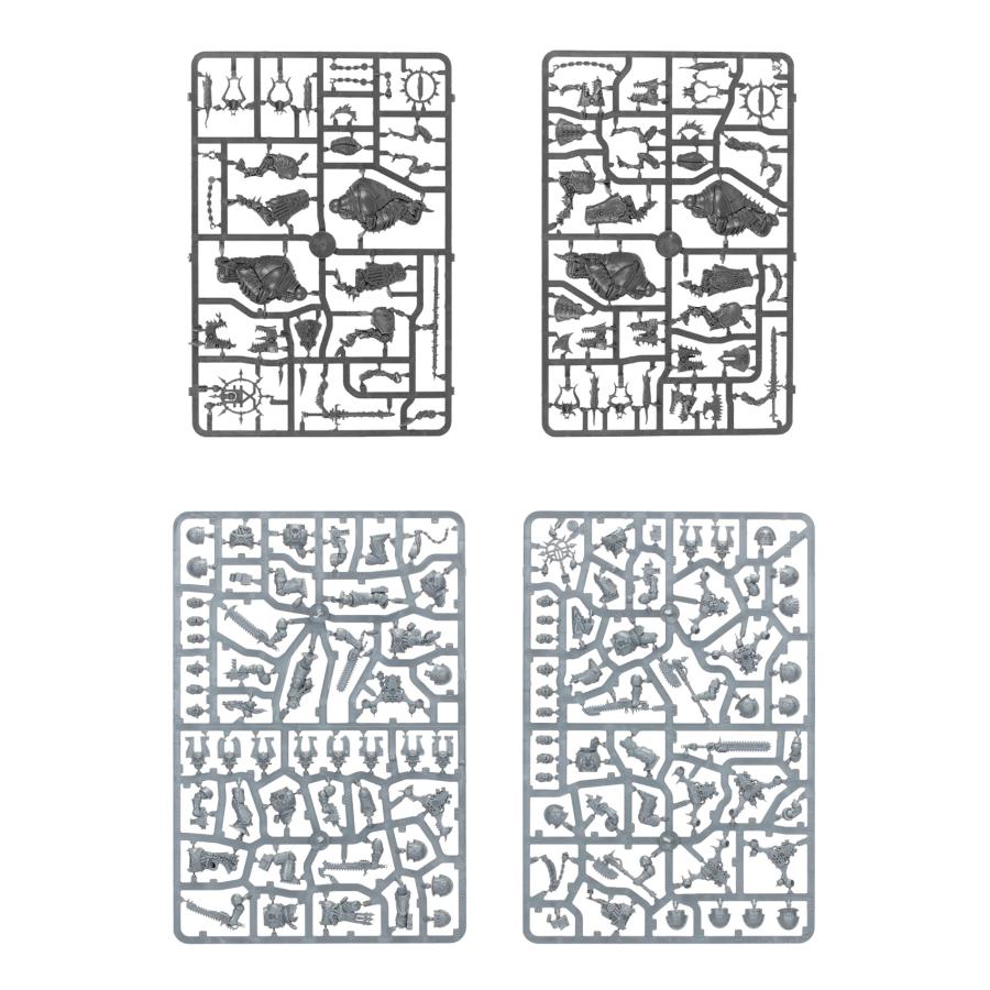 ウォーハンマー 40k ワールドイーター バトルフォース：コーン神の悪魔群団 WARHAMMER 40,000 WORLD EATERS BATTLEFORCE：KHORNE DAEMONKIN 67-07 | ブランド登録なし | 16