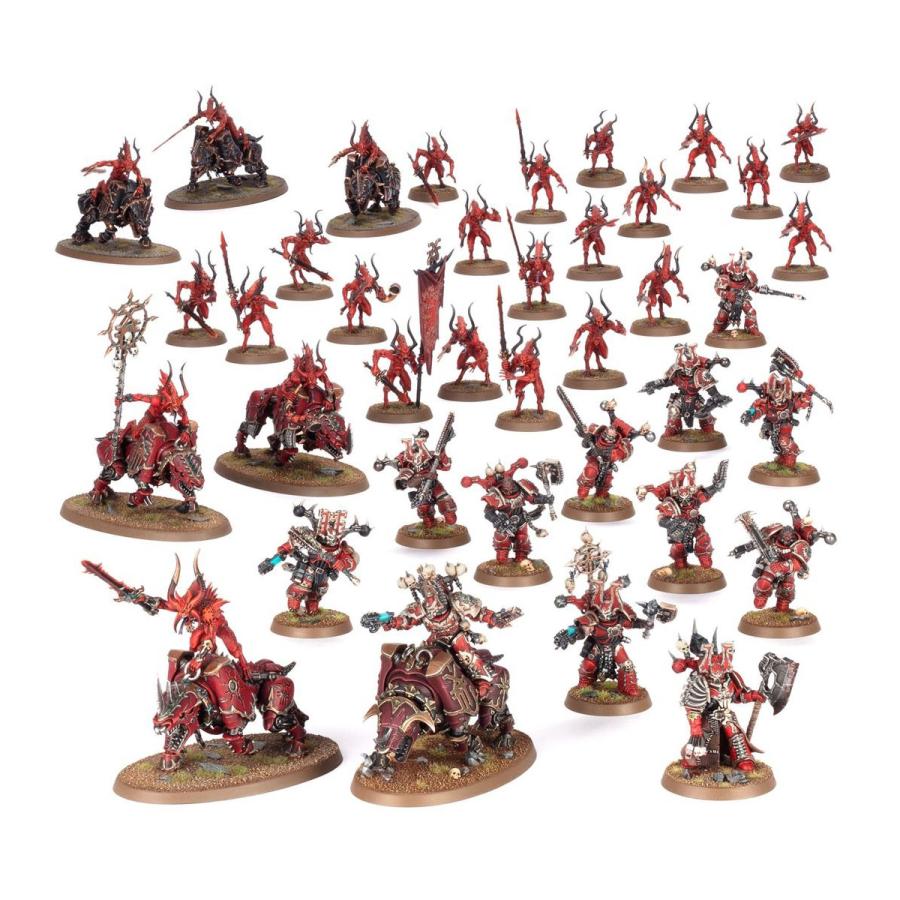 ウォーハンマー 40k ワールドイーター バトルフォース：コーン神の悪魔群団 WARHAMMER 40,000 WORLD EATERS BATTLEFORCE：KHORNE DAEMONKIN 67-07 | ブランド登録なし | 04