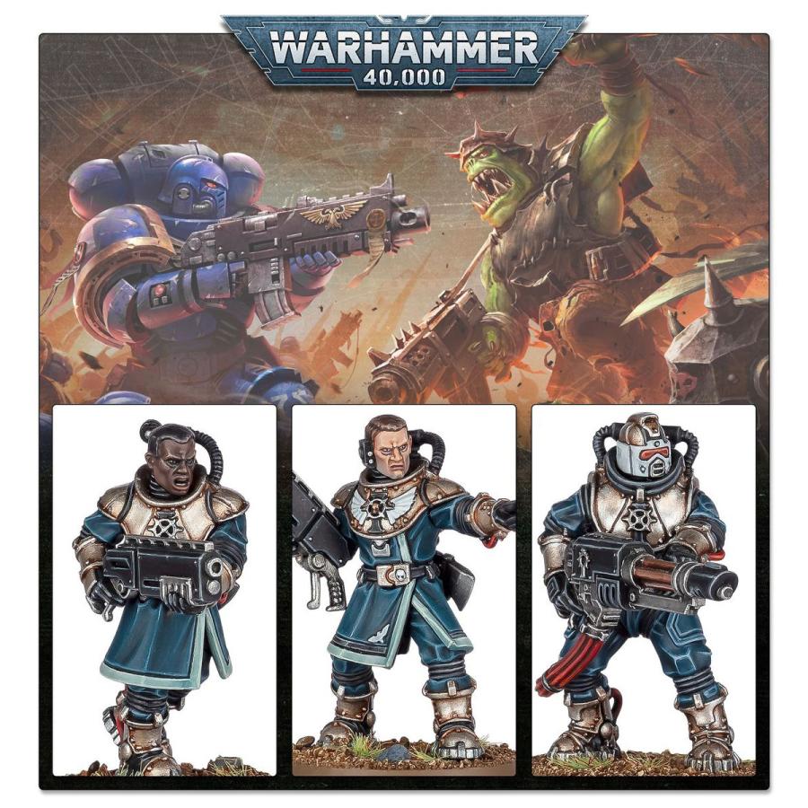 ウォーハンマー 40000 インペリアル・エージェント：インペリアル・ネイヴィー・ブリーチャー WARHAMMER IMPERIAL AGENTS：IMPERIAL NAVY BREACHERS 68-30 | ブランド登録なし | 03