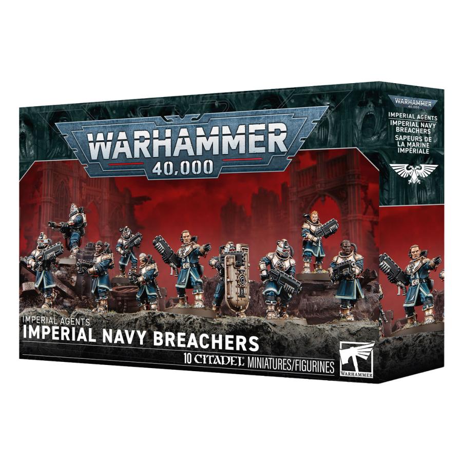 ウォーハンマー 40000 インペリアル・エージェント：インペリアル・ネイヴィー・ブリーチャー WARHAMMER IMPERIAL AGENTS：IMPERIAL NAVY BREACHERS 68-30 | ブランド登録なし | 04