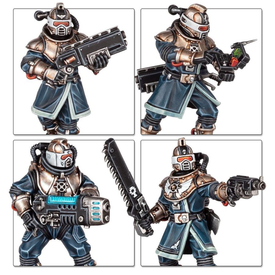 ウォーハンマー 40000 インペリアル・エージェント：インペリアル・ネイヴィー・ブリーチャー WARHAMMER IMPERIAL AGENTS：IMPERIAL NAVY BREACHERS 68-30 | ブランド登録なし | 10