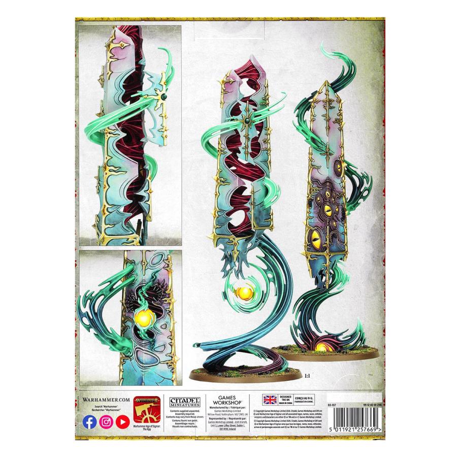 ウォーハンマー エイジ・オヴ・シグマー AoS ディサイプル・オヴ・ティーンチ 陣営地形：白銀の破片 WARHAMMER AGE OF SIGMAR 83-107 | ブランド登録なし | 03