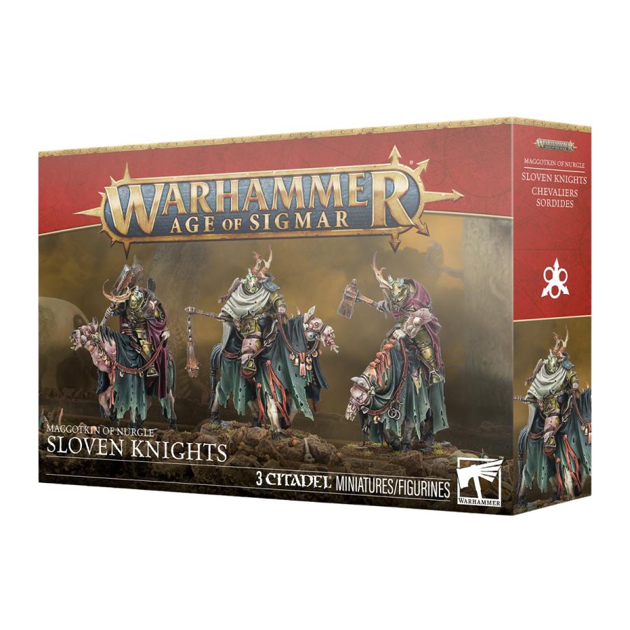 ウォーハンマー エイジ・オヴ・シグマー（AoS） マゴットキン・オヴ・ナーグル：スロヴンナイト WARHAMMER AGE OF SIGMAR 83-114 | ブランド登録なし | 03