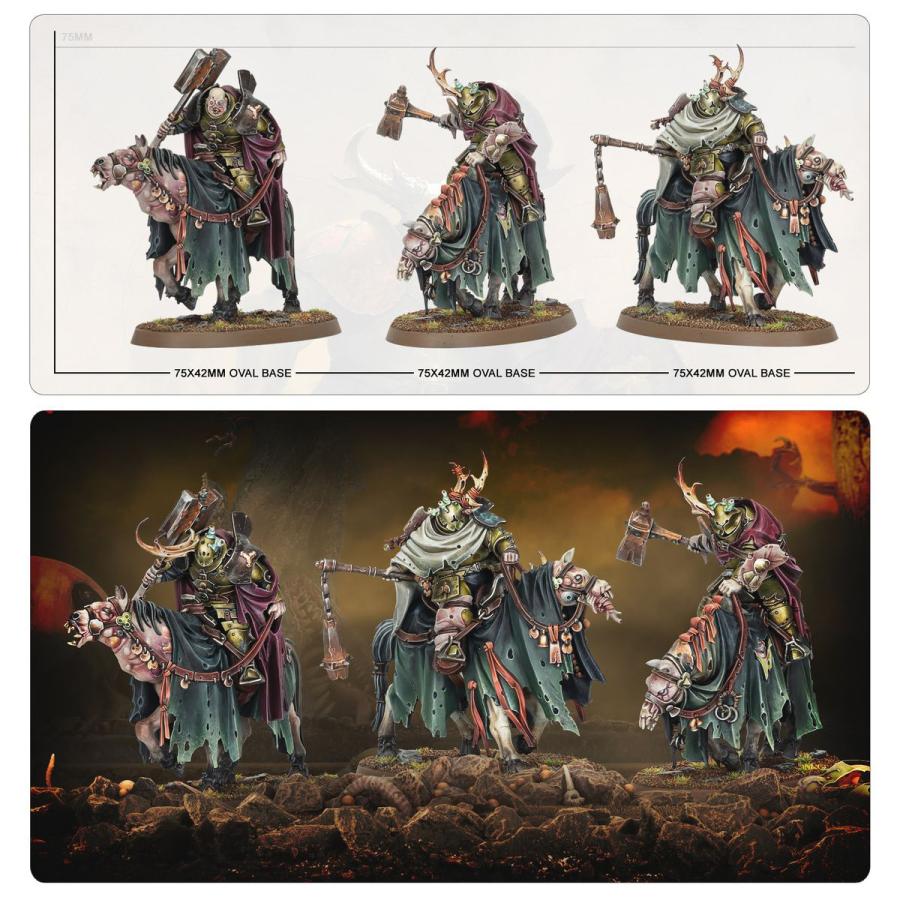 ウォーハンマー エイジ・オヴ・シグマー（AoS） マゴットキン・オヴ・ナーグル：スロヴンナイト WARHAMMER AGE OF SIGMAR 83-114 | ブランド登録なし | 08