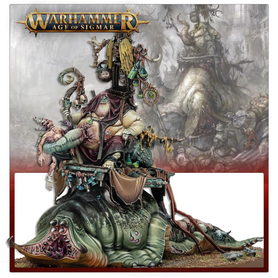 ウォーハンマー エイジ・オヴ・シグマー（AoS） マゴットキン・オヴ・ナーグル：“蛭の王”フェスタス WARHAMMER AGE OF SIGMAR 83-115 | ブランド登録なし | 02