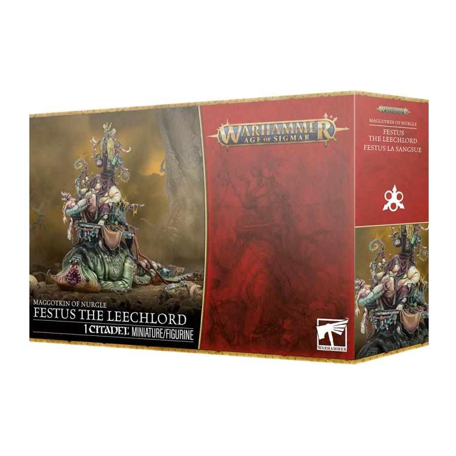 ウォーハンマー エイジ・オヴ・シグマー（AoS） マゴットキン・オヴ・ナーグル：“蛭の王”フェスタス WARHAMMER AGE OF SIGMAR 83-115 | ブランド登録なし | 03