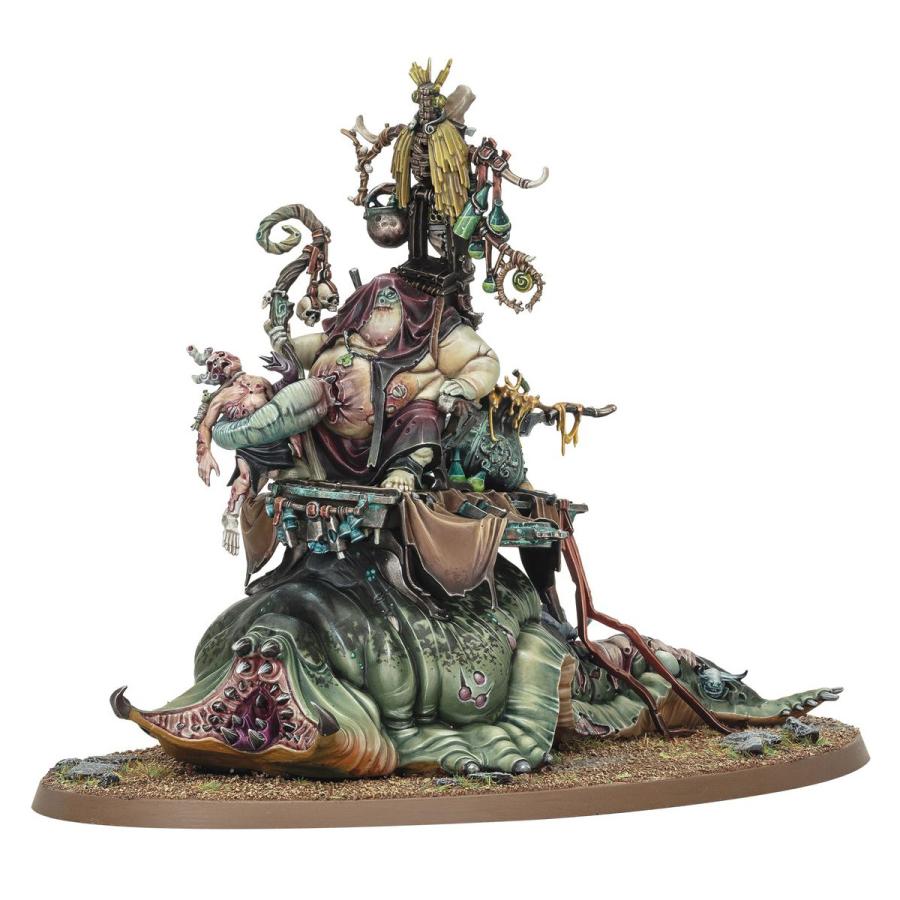 ウォーハンマー エイジ・オヴ・シグマー（AoS） マゴットキン・オヴ・ナーグル：“蛭の王”フェスタス WARHAMMER AGE OF SIGMAR 83-115 | ブランド登録なし | 06