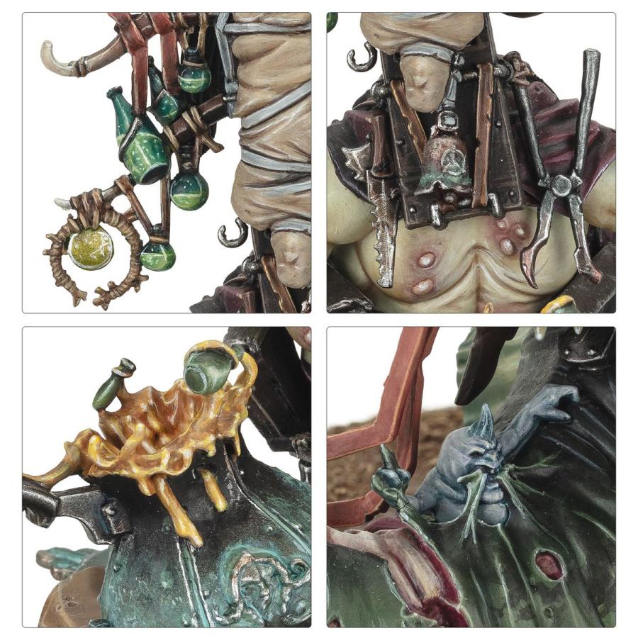 ウォーハンマー エイジ・オヴ・シグマー（AoS） マゴットキン・オヴ・ナーグル：“蛭の王”フェスタス WARHAMMER AGE OF SIGMAR 83-115 | ブランド登録なし | 09