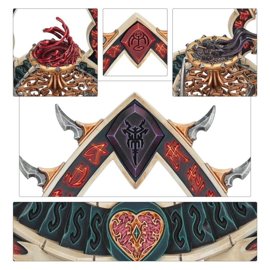 ウォーハンマー エイジ・オヴ・シグマー 情景モデル ドーター・オヴ・カイン：暗き供物の神殿 WARHAMMER AGE OF SIGMAR 85-65 | ブランド登録なし | 04