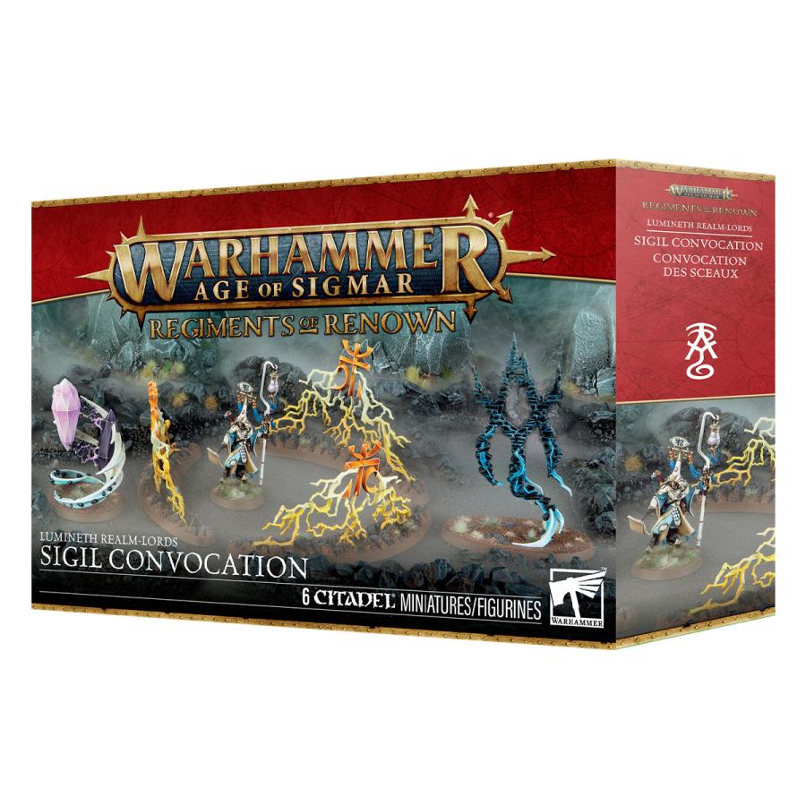 ウォーハンマー エイジ・オヴ・シグマー ルミナス・レルムロード 名高き連隊：集結せし印章 WARHAMMER AGE OF SIGMAR 87-67の画像