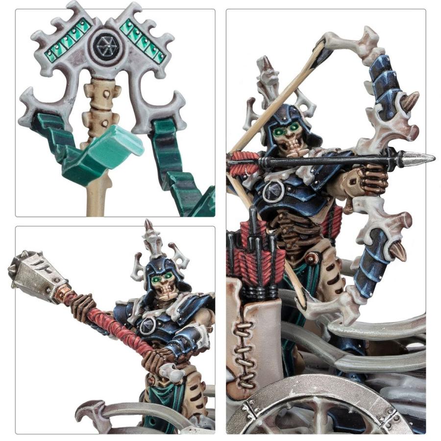 ウォーハンマー エイジ・オヴ・シグマー AoS オシアーク・ボーンリーパー リージュ＝カヴァロス ウォーチャリオット騎乗 WARHAMMER AGE OF SIGMAR 94-36 | ブランド登録なし | 06