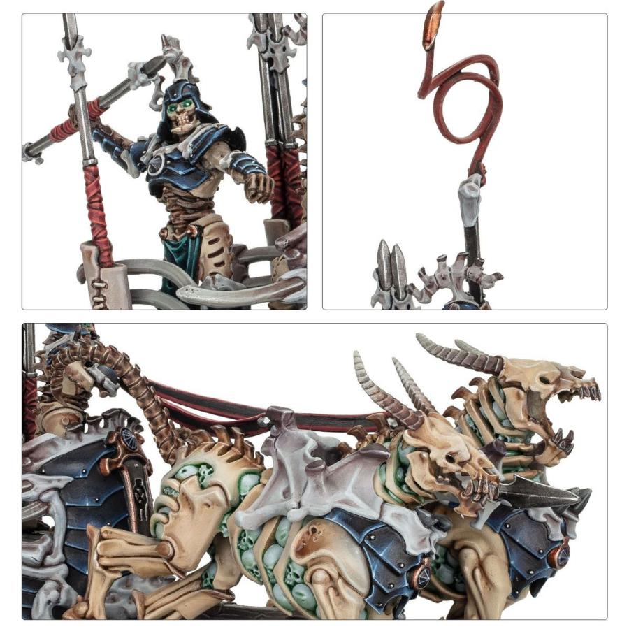 ウォーハンマー エイジ・オヴ・シグマー AoS オシアーク・ボーンリーパー リージュ＝カヴァロス ウォーチャリオット騎乗 WARHAMMER AGE OF SIGMAR 94-36 | ブランド登録なし | 07