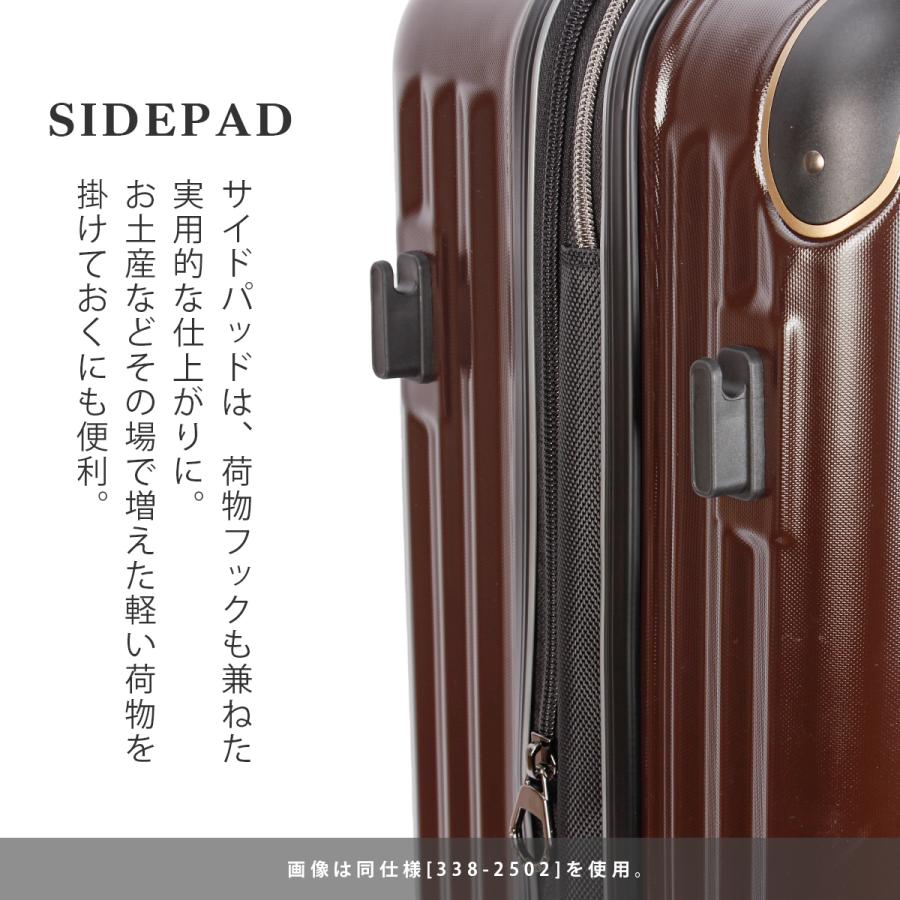最大42% 4/22限定 ワイズリー スーツケース 機内持ち込み Sサイズ SS 37L/41L 軽量 拡張機能 小型 小さめ キャリーケース スパーク2 wise:ly SPARK 2 338-2501の画像