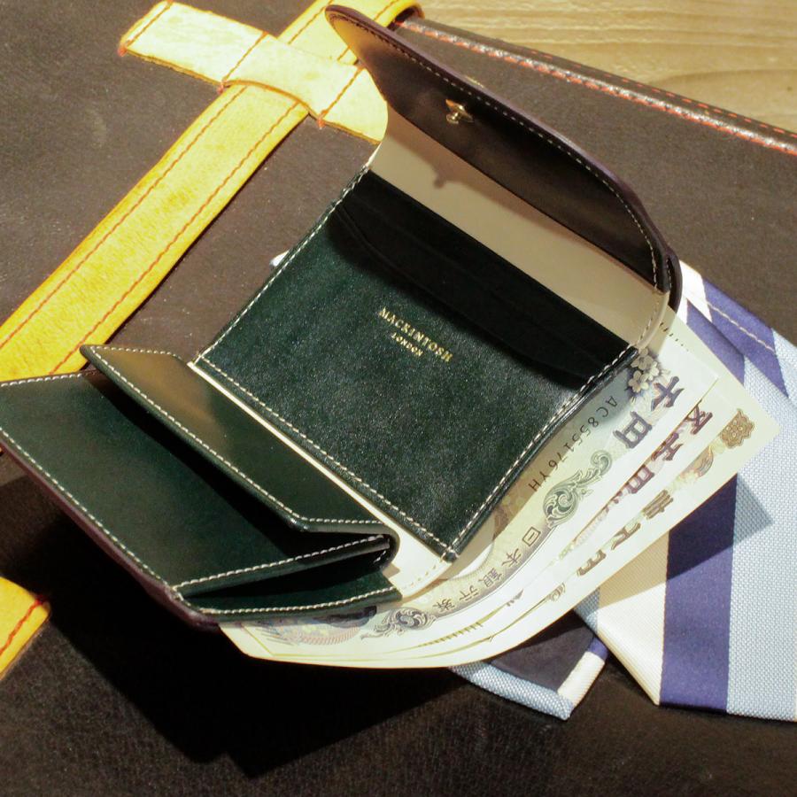 美品日本製マッキントッシュロンドン三つ折り財布メンズレディース折りたたみミニ財布 ヘリティッジ 三つ折りミニ財布 | MACKINTOSH LONDON (Men
