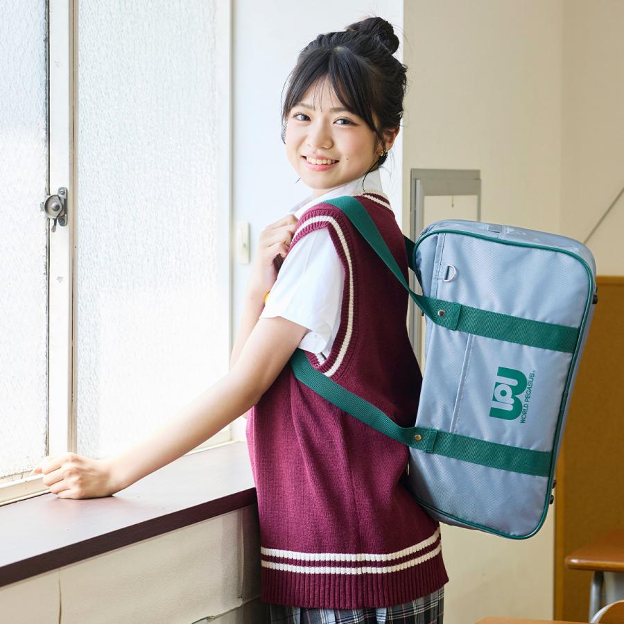 2026モデル ワールドペガサス スクールバッグ ワッペ スクバ ナイロン 女子 女子高生 高校生 中学生 通学 かわいい WORLD PEGASUS WP002 | ブランド登録なし | 24
