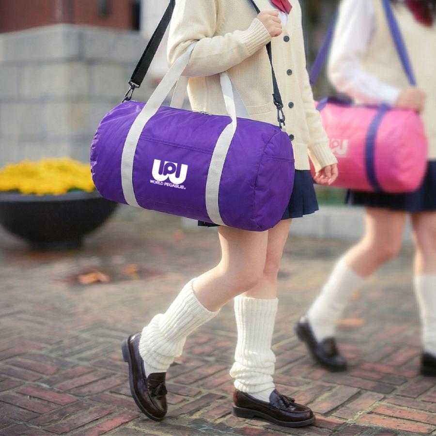 最大50% 4/15限定 ワールドペガサス ボストンバッグ 35L 女子 女子高生 高校生 通学 部活 修学旅行 林間学校 ワッペ スクバ スクールバッグ WORLD PEGASUS WP005 | ブランド登録なし | 07