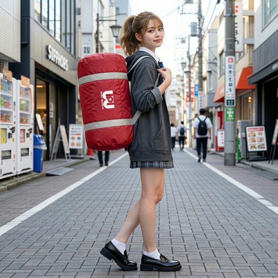 ワールドペガサス ボストンバッグ 35L 女子 女子高生 高校生 通学 部活 修学旅行 林間学校 ワッペ スクバ スクールバッグ WORLD PEGASUS WP005 | ブランド登録なし | 10