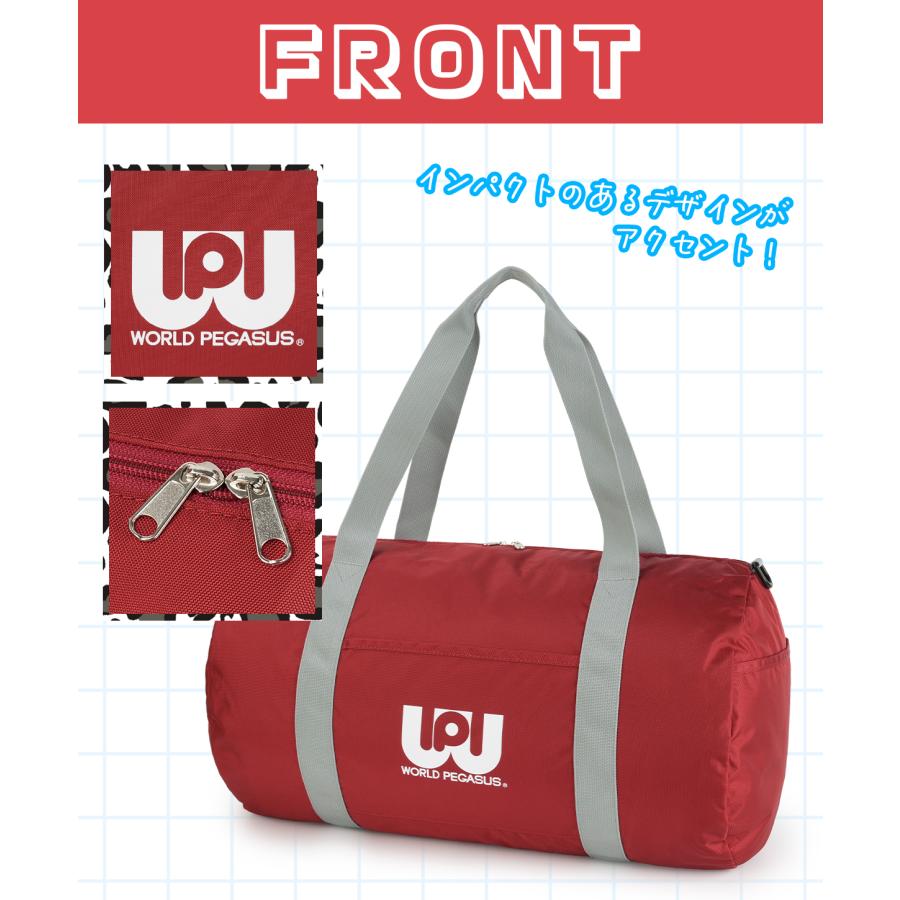 最大50% 4/15限定 ワールドペガサス ボストンバッグ 35L 女子 女子高生 高校生 通学 部活 修学旅行 林間学校 ワッペ スクバ スクールバッグ WORLD PEGASUS WP005 | ブランド登録なし | 13