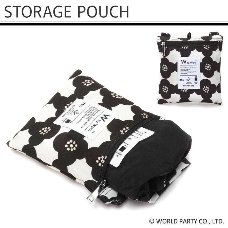 最大41% 2/15限定 Wpc. Patterns ダブリュピーシー 3WAYボストンバッグ レディース ブランド 25L 軽量 撥水 旅行 パッカブル ダッフルバッグ グラース 31028 | Wpc. | 18