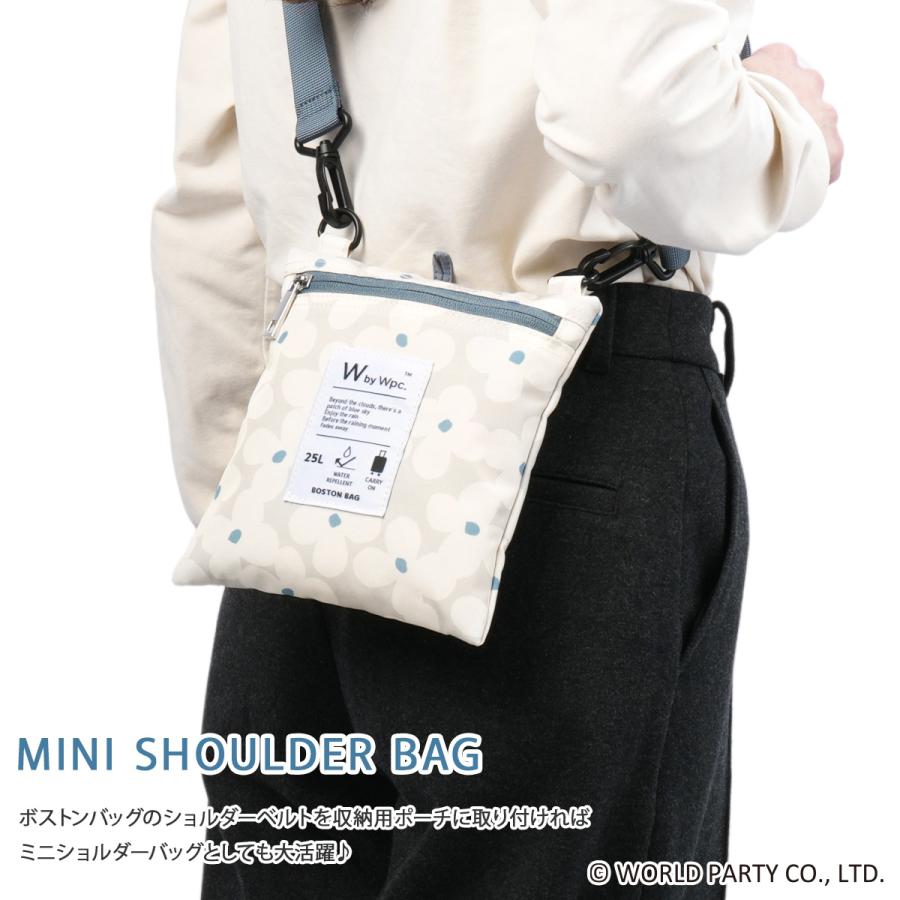 最大42% 12/28限定 Wpc. Patterns ダブリュピーシー 3WAYボストンバッグ レディース ブランド 25L 軽量 撥水 旅行 パッカブル ダッフルバッグ グラース 31028 | Wpc. | 20