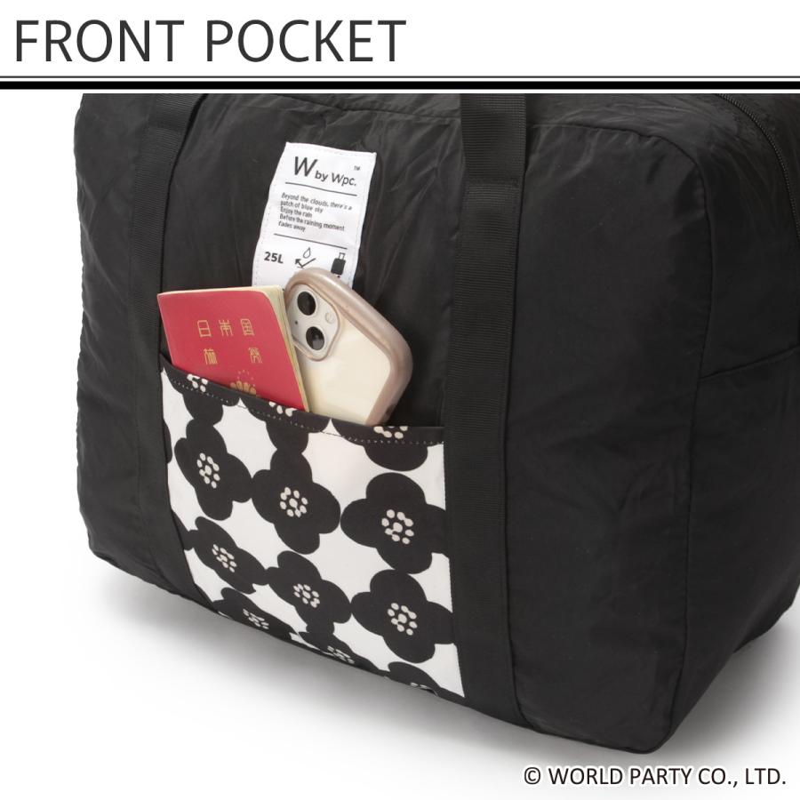 最大42% 12/28限定 Wpc. Patterns ダブリュピーシー 3WAYボストンバッグ レディース ブランド 25L 軽量 撥水 旅行 パッカブル ダッフルバッグ グラース 31028 | Wpc. | 13