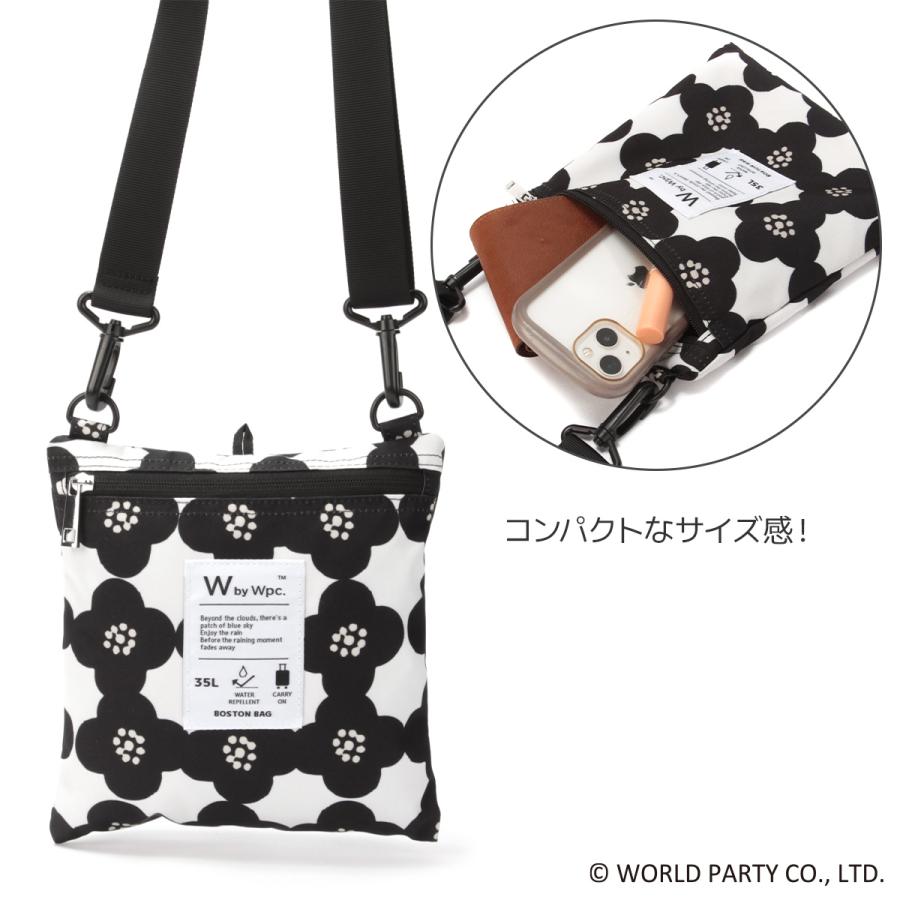 最大50% 2/15限定 Wpc. Patterns ダブリュピーシー 3WAYボストンバッグ レディース ブランド 35L 軽量 撥水 旅行 パッカブル ダッフルバッグ グラース 31029 | Wpc. | 19