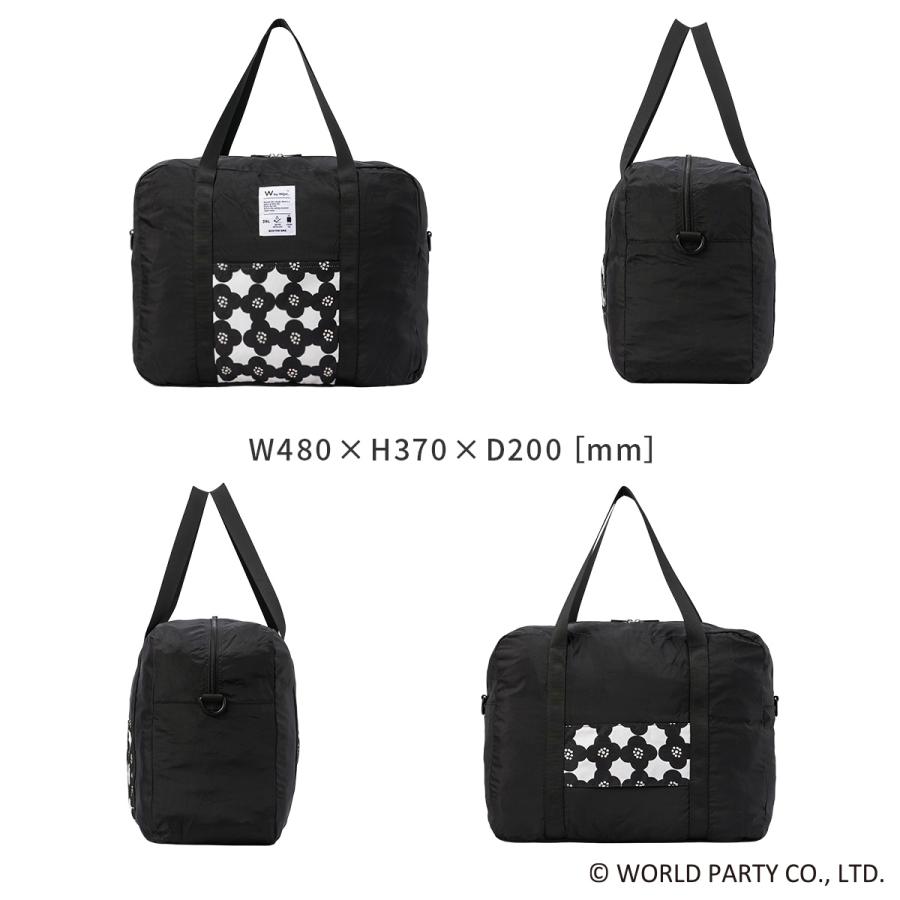 最大50% 10/7限定 Wpc. Patterns ダブリュピーシー 3WAYボストンバッグ レディース ブランド 35L 軽量 撥水 旅行 パッカブル ダッフルバッグ グラース 31029 | Wpc. | 08