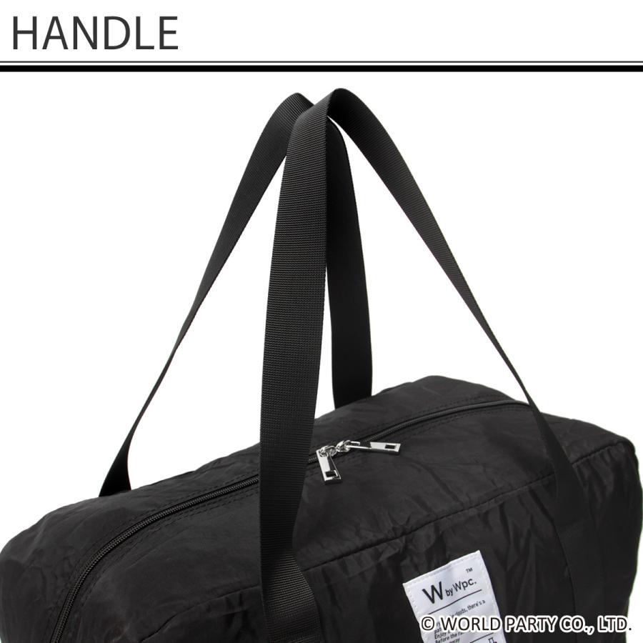 最大50% 1/5限定 Wpc. Patterns ダブリュピーシー 3WAYボストンバッグ レディース ブランド 35L 軽量 撥水 旅行 パッカブル ダッフルバッグ グラース 31029 | Wpc. | 12