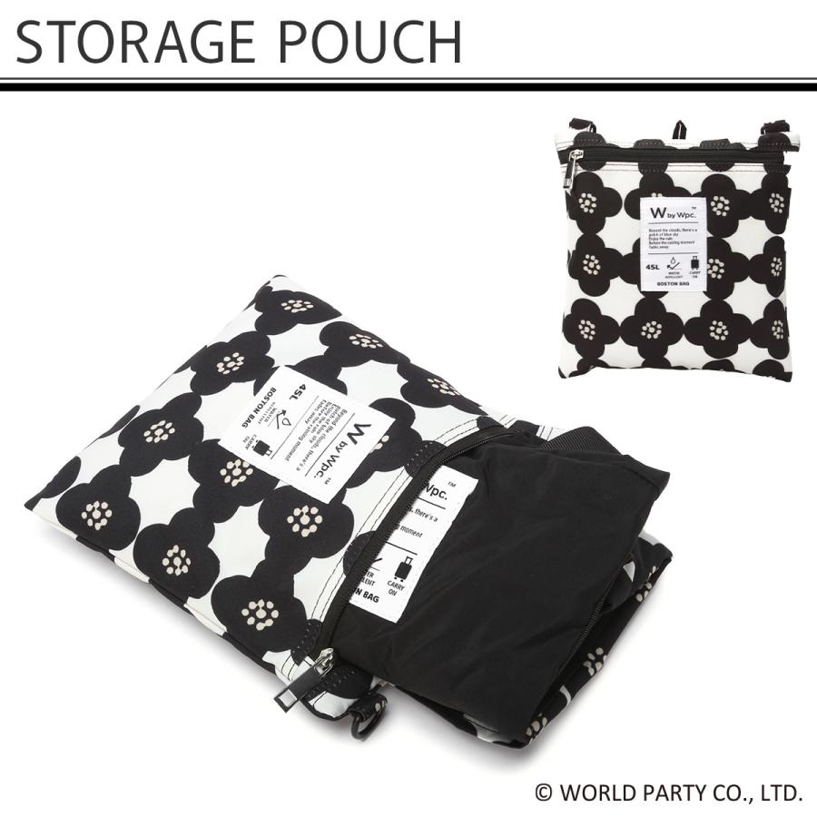 最大50% 2/15限定 Wpc. Patterns ダブリュピーシー 3WAYボストンバッグ レディース ブランド 45L 軽量 撥水 旅行 パッカブル ダッフルバッグ グラース 31034 | Wpc. | 18