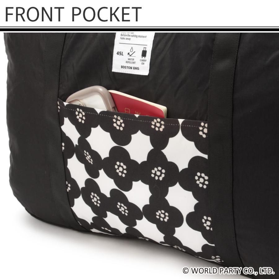 最大50% 10/7限定 Wpc. Patterns ダブリュピーシー 3WAYボストンバッグ レディース ブランド 45L 軽量 撥水 旅行 パッカブル ダッフルバッグ グラース 31034 | Wpc. | 13