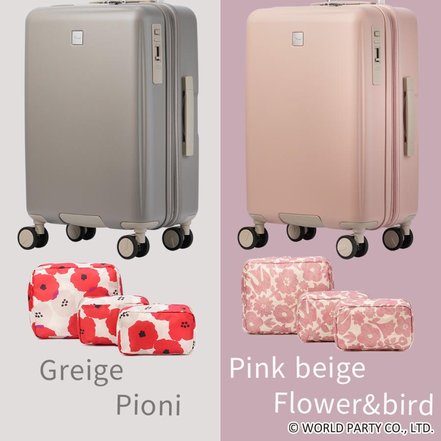 最大51% 12/28限定 Wpc. Patterns スーツケース 機内持ち込み Sサイズ SS 35L/40L 軽量 小型 小さめ 拡張 静音キャスター ストッパー ポーチ付き シンシア 69000 | Wpc. | 07
