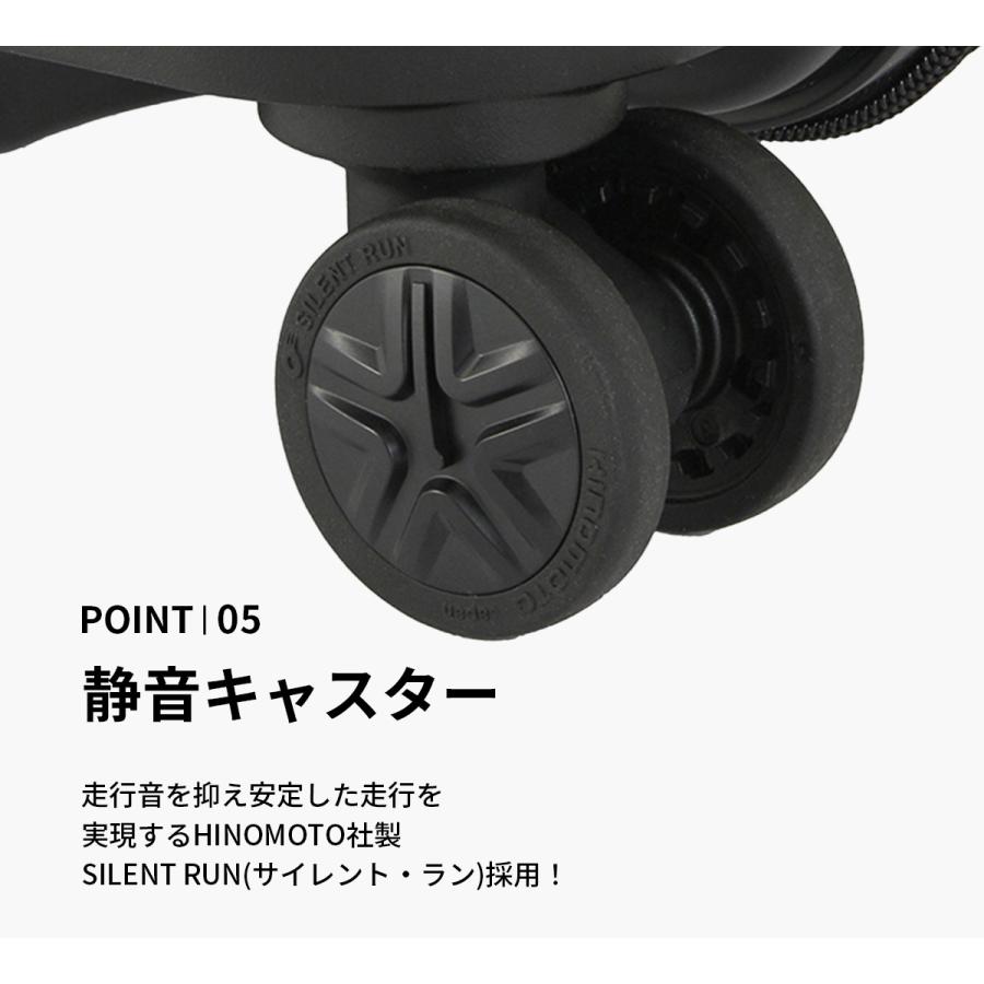 最大50% 8/7限定 エース ワールドトラベラー プリマス スーツケース S 拡張 機内持ち込み フロントオープン ストッパー付 ACE World Traveler PLYMOUTH 06701 | World Traveler | 11