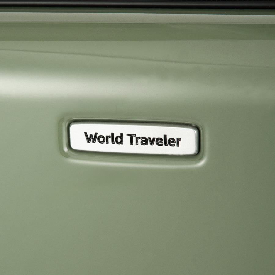 ワールドトラベラー プリマス スーツケース Mサイズ 46L/56L 拡張 フロントオープン ストッパー World Traveler PRIMUS 06703 | World Traveler | 20
