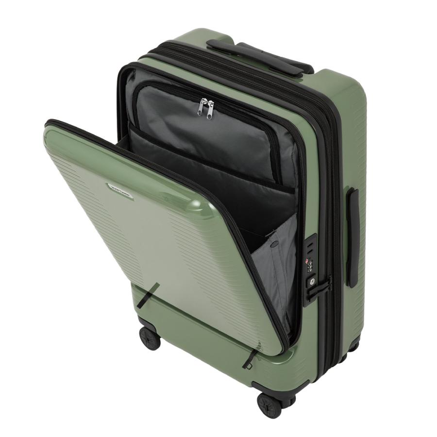 ワールドトラベラー プリマス スーツケース Mサイズ 46L/56L 拡張 フロントオープン ストッパー World Traveler PRIMUS 06703 | World Traveler | 11