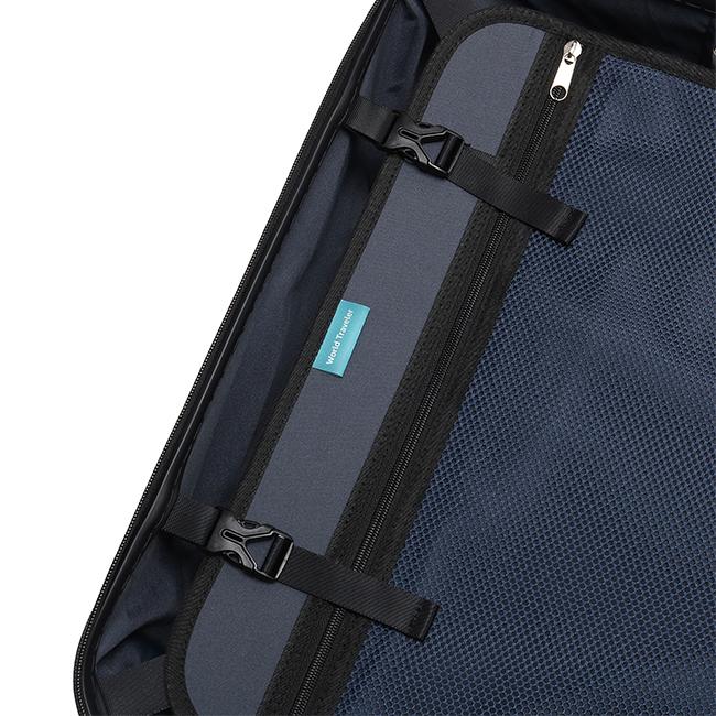 最大51% 12/28限定 ワールドトラベラー ボトムベイ スーツケース キャリーケース 34L 機内持ち込み Sサイズ 軽量 静音 ストッパー付き World Traveler 06951 | World Traveler | 16