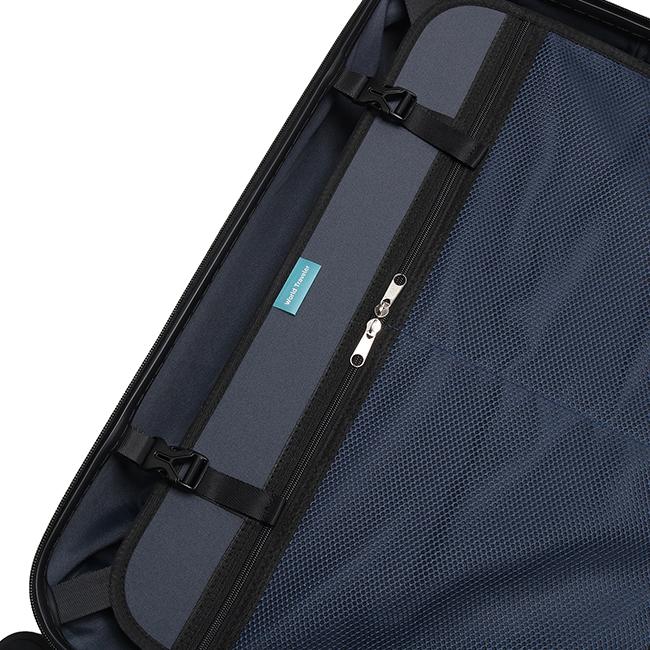 最大50% 3/25限定 ワールドトラベラー ボトムベイ スーツケース キャリーケース 53L Mサイズ 静音 軽量 ストッパー付き World Traveler 06952 | World Traveler | 16