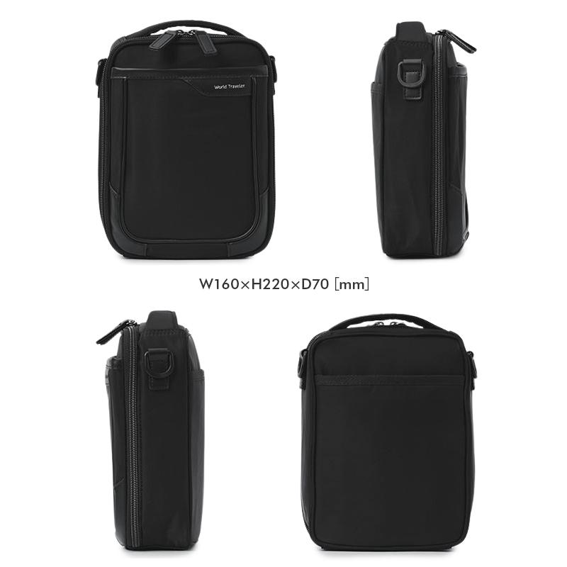 最大50% 3/25限定 エース ワールドトラベラー クロトS ミニショルダーバッグ 2L 縦型 メンズ ブランド ナイロン ACE World Traveler 17471 | World Traveler | 03