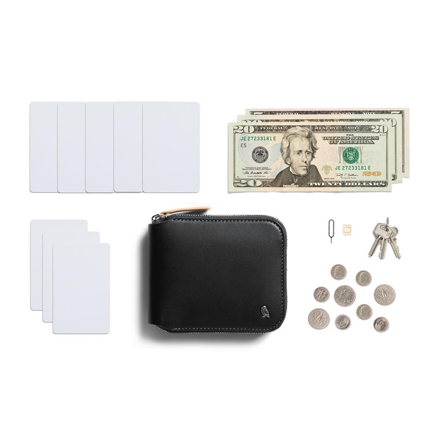 最大51% 1/27限定 Bellroy Zip Wallet ベルロイ ジップウォレット 二つ折り財布 メンズ レディース ブランド レザー 本革 RFID保護対応 WZWA 3年保証 在庫限り | Bellroy | 18