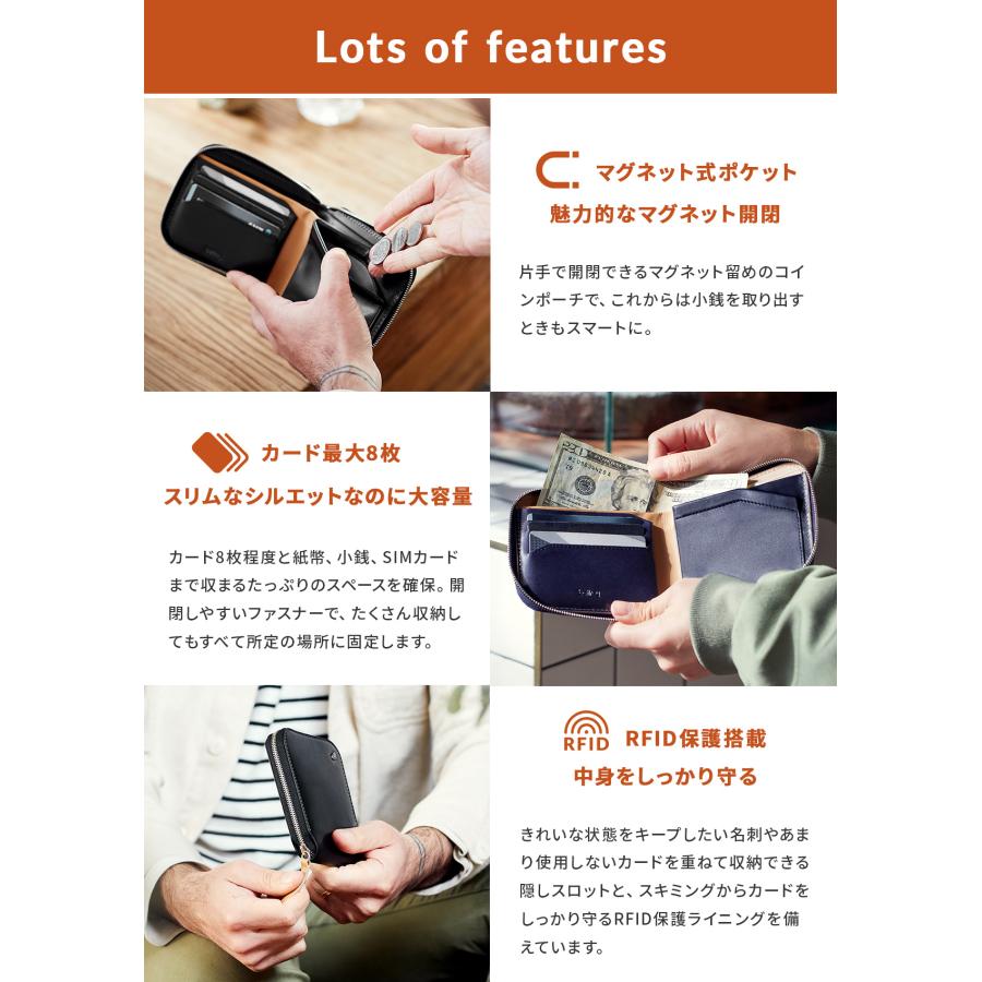 Bellroy（ベルロイ） 最大53% 3/1まで Bellroy Zip Wallet ジップ