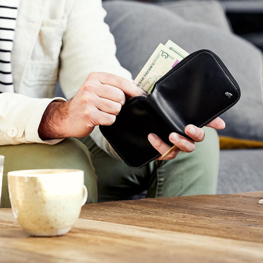 最大51% 1/27限定 Bellroy Zip Wallet ベルロイ ジップウォレット 二つ折り財布 メンズ レディース ブランド レザー 本革 RFID保護対応 WZWA 3年保証 在庫限り | Bellroy | 09