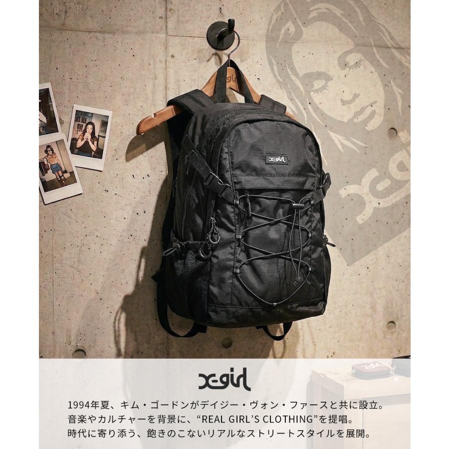 X-girl（エックスガール） バックパック リュック 36L A4 高校生