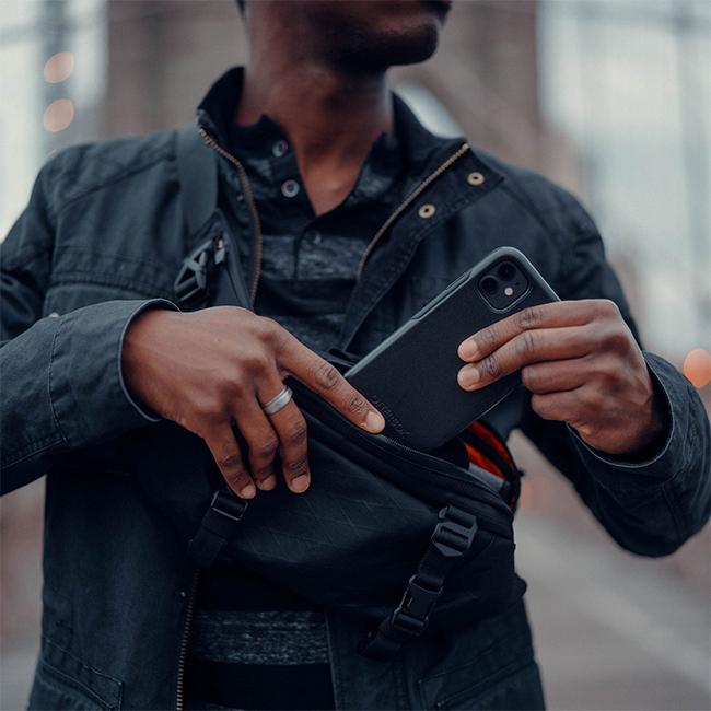 コードオブベル ボディバッグ ウエストバッグ ワンショルダーバッグ メンズ ブランド 撥水 防水 大容量 横型 CODE OF BELL X-POD2 | CODE OF BELL | 19