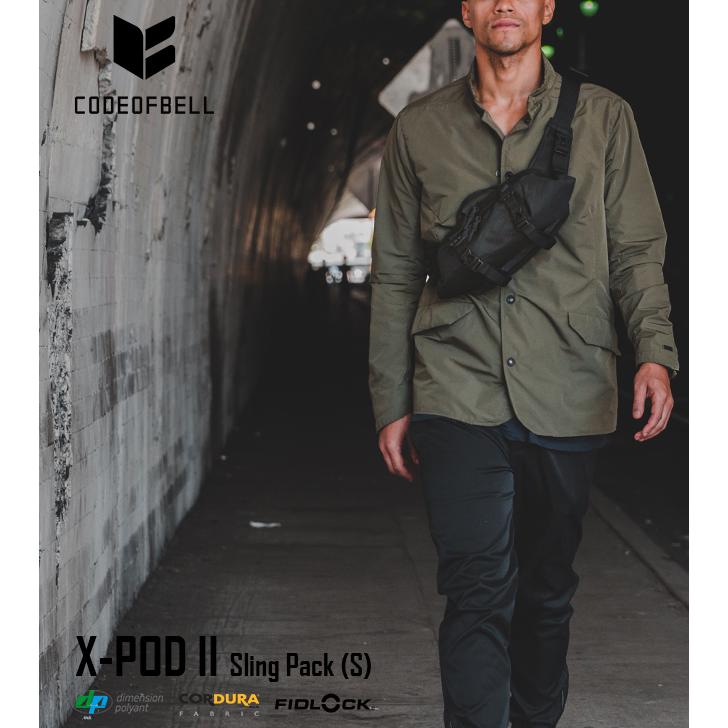 コードオブベル ボディバッグ ウエストバッグ ワンショルダーバッグ メンズ ブランド 撥水 防水 大容量 横型 CODE OF BELL X-POD2 | CODE OF BELL | 20
